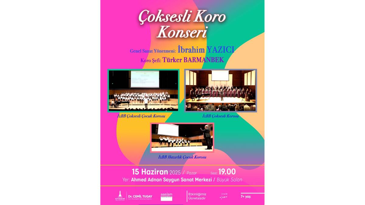 AASSM’de Çoksesli Koro konseri