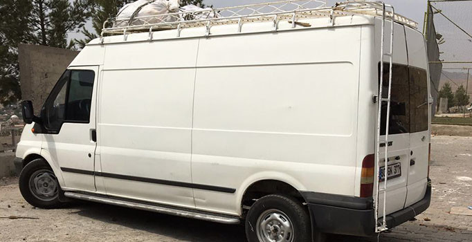 Saldırıda kullanılacağı ihbar edilen minibüs Şırnak Cizre'de ele geçirildi - Son dakika haberleri