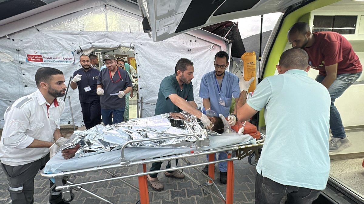 Gazze’de can kaybı 55 bin 207’ye yükseldi