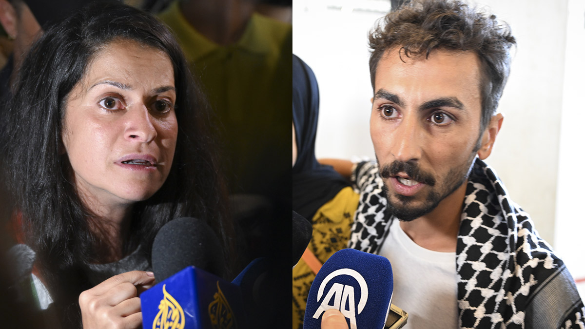 İsrail'in alıkoyduğu Türk aktivistler Almanya'da: 'Ablukayı kırmak için Gazze'ye geri döneceğiz'