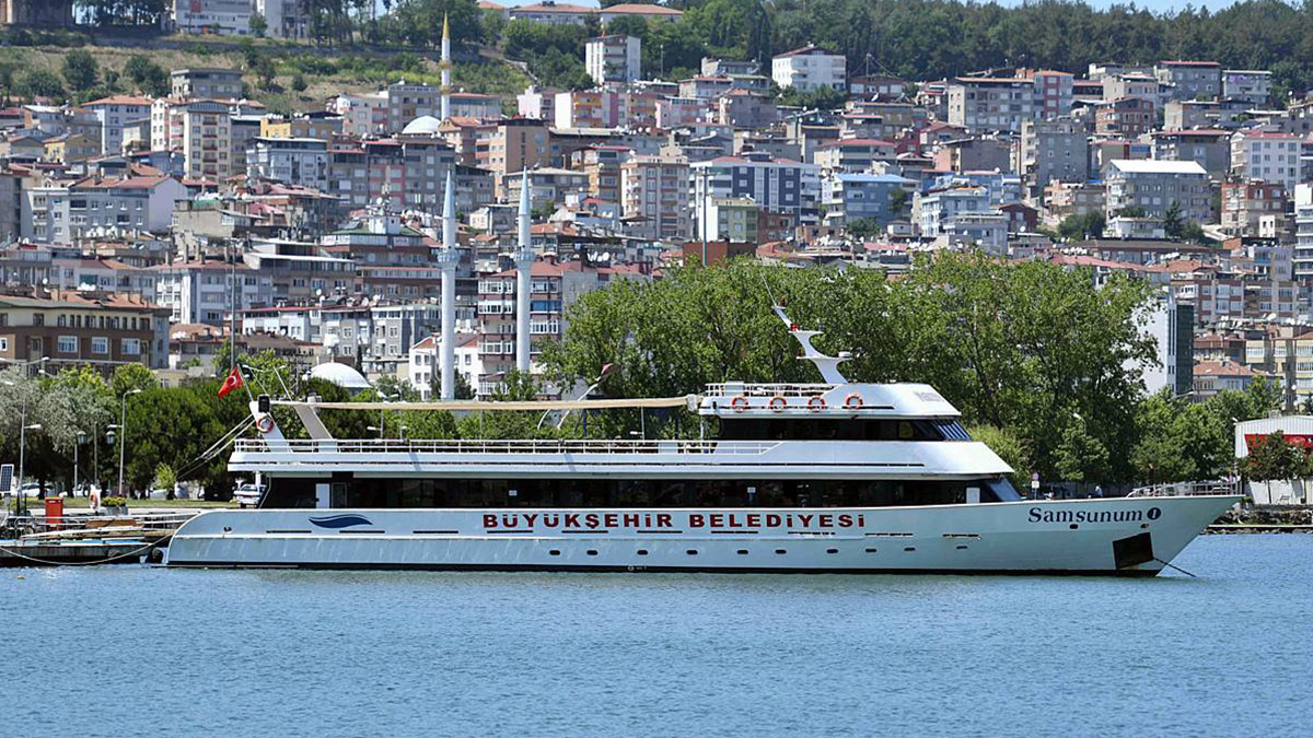 Denizler bizim, kaptan köşkü sizin! Samsun'da vapur seferleri artık her gün düzenlenecek