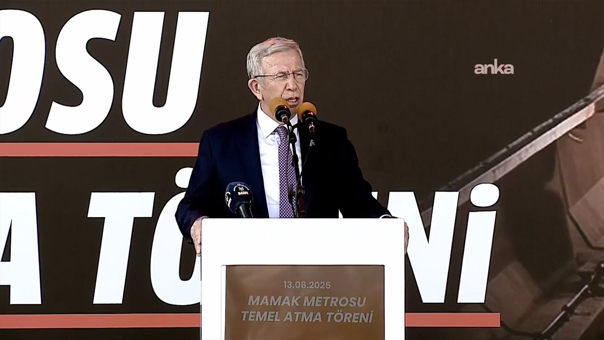 Ankara'ya yeni metro: Dikimevi-Natoyolu Metro Hattı'nın temeli atıldı