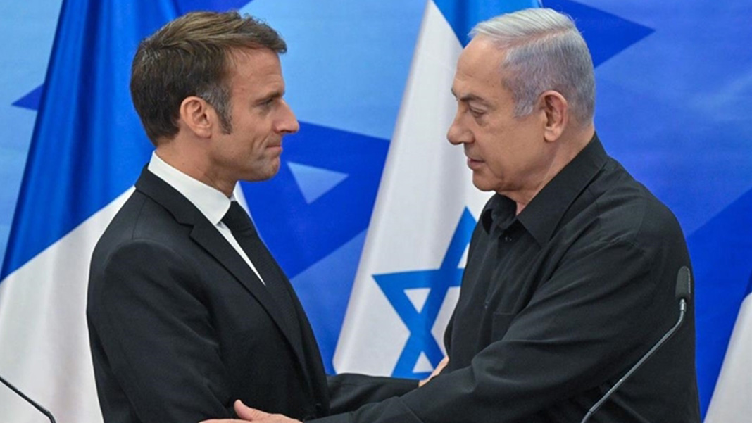 Macron’dan saldırıya destek: İsrail'in kendini savunmaya hakkı var