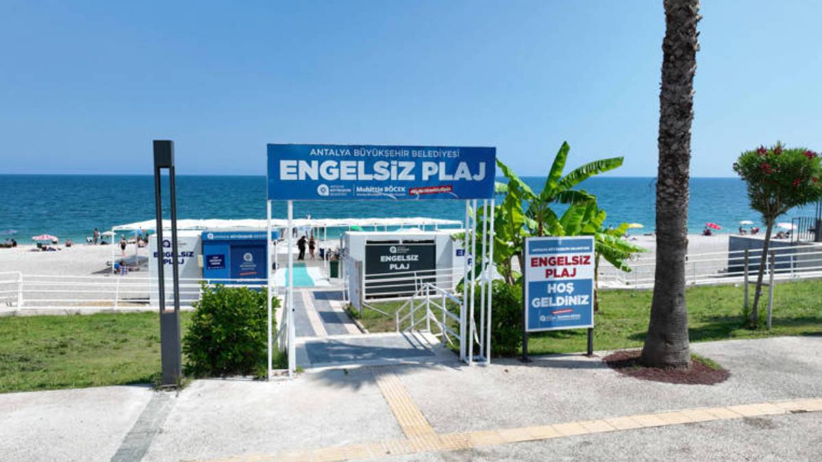 Deniz keyfine engel yok kolaylık ve konfor var