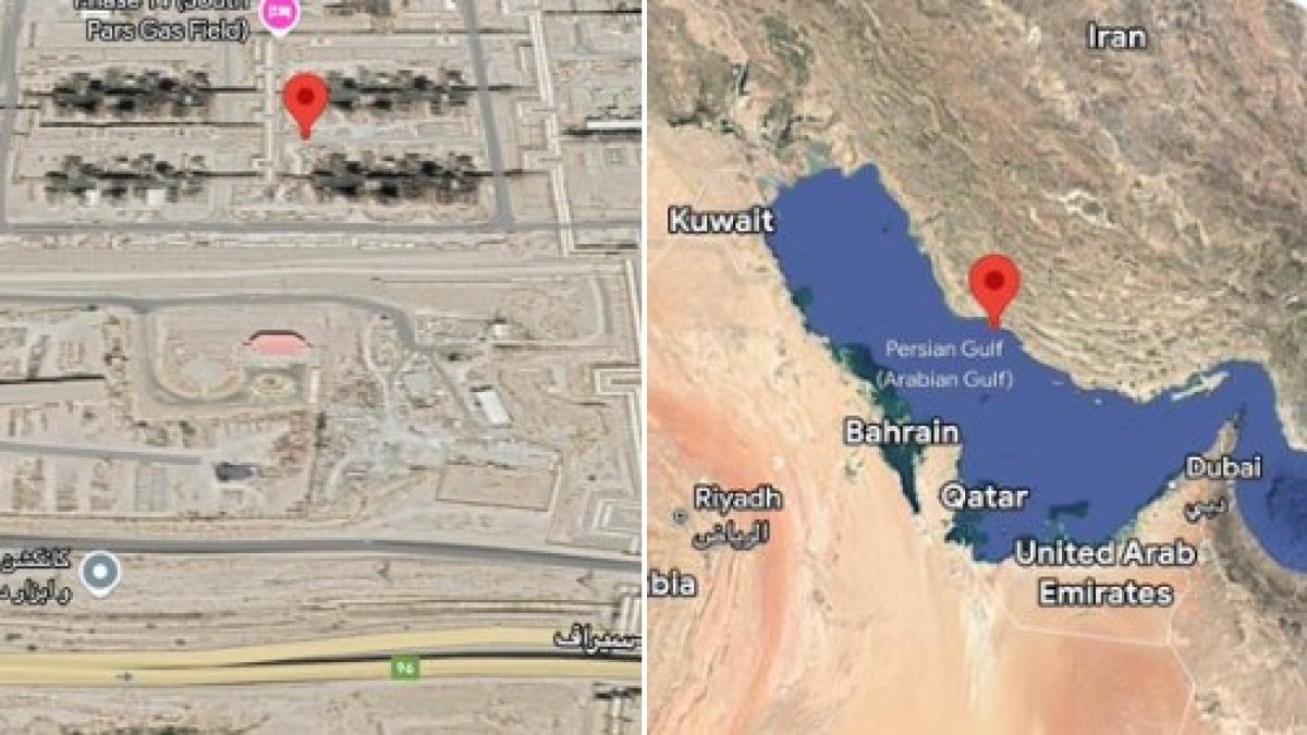 İsrail, İran'ın en büyük doğalgaz tesisi Güney Pars'ı vurdu