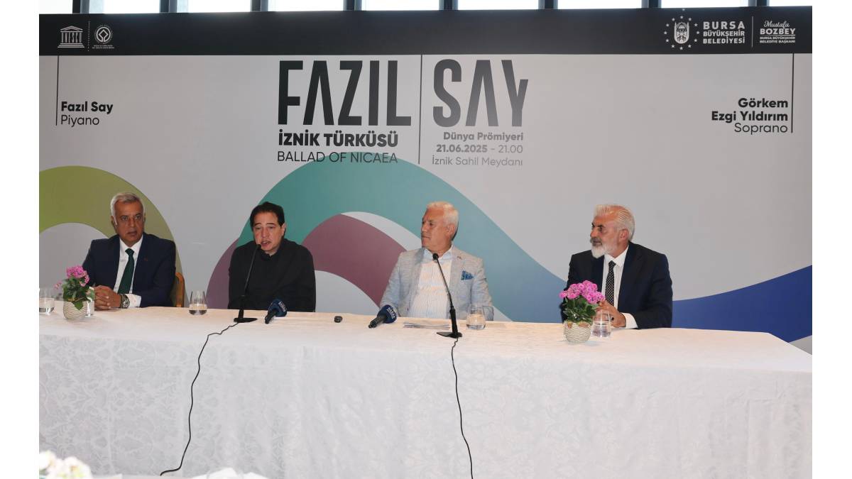 21 Haziran’da dünya İznik’i dinleyecek