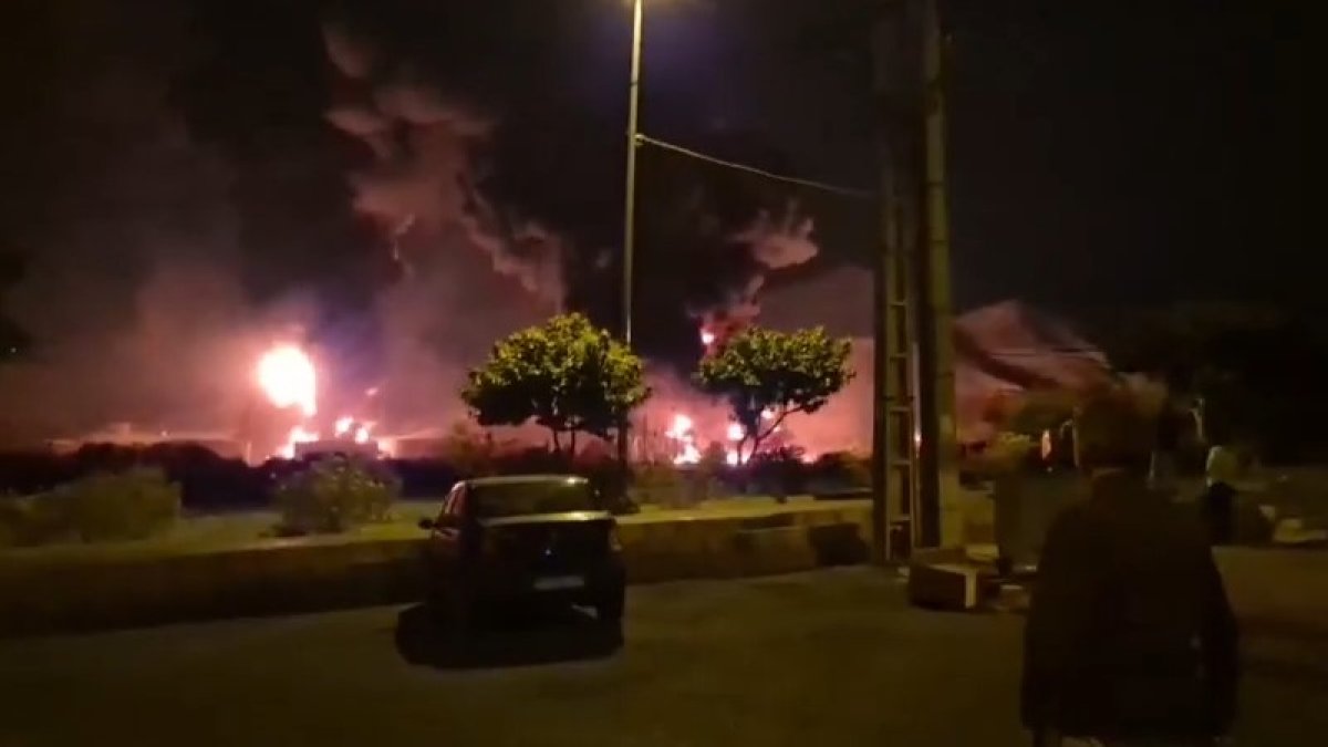 Petrol deposu havaya uçtu: İsrail’den Tahran’a yeni saldırı