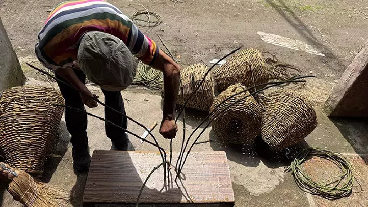 Mahalledeki yaşlı amcadan öğrendi, 45 yıldır yapıyor! 15 gün kurutuyor, dikenleri ekmek parasına çeviriyor
