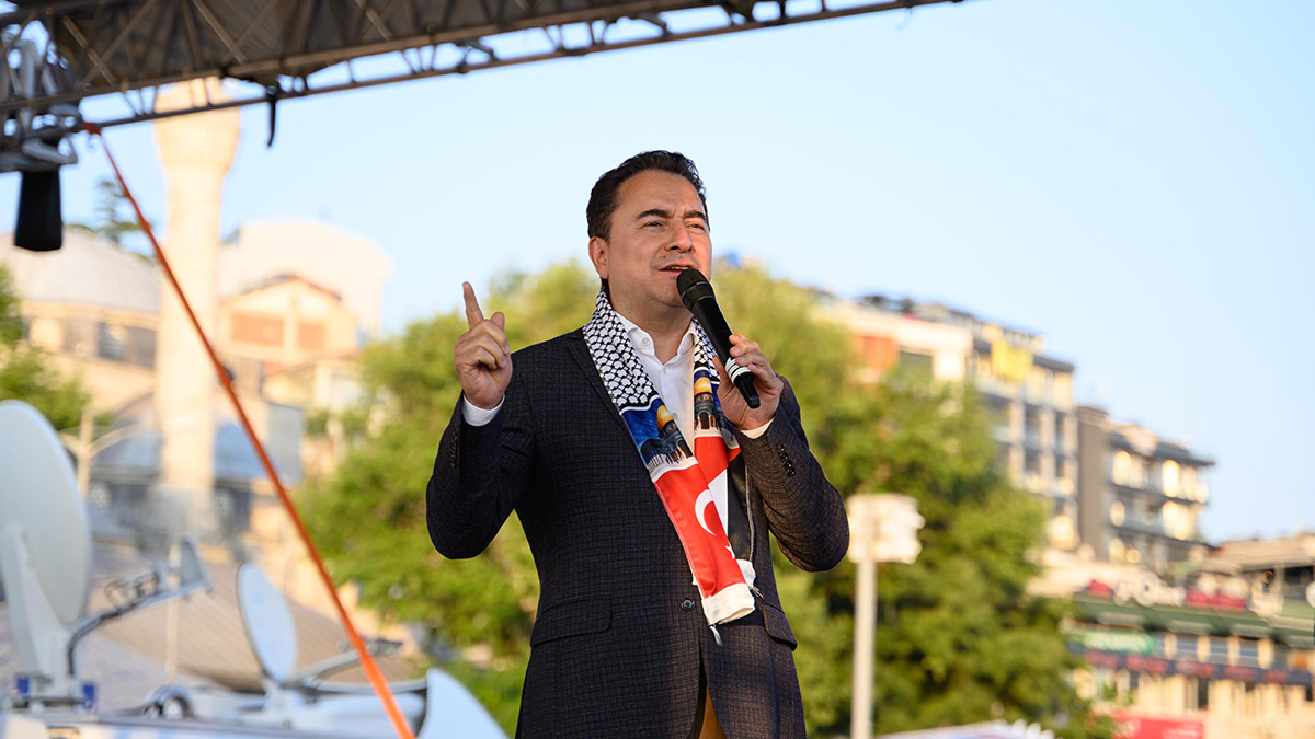 Babacan “Özgür Gazze” mitinginde: Filistin davası, katliamcılar yargılanana kadar sürecek