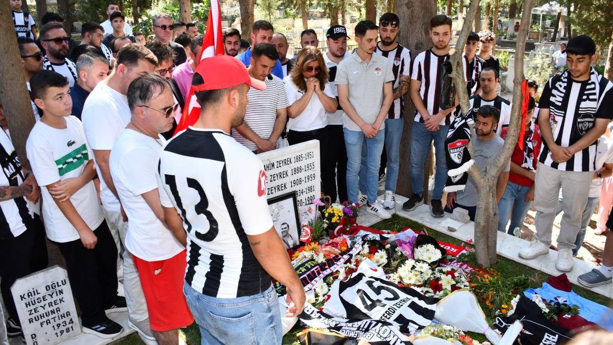 Başkan Ferdi Zeyrek’in kabri Babalar Günü’nde ziyaretçi akınına uğradı