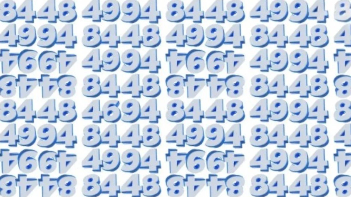 Dikkat Oyunu: Görselin içinde saklanan “46”yı 9 saniyede görenlerin zekası sınır tanımıyor