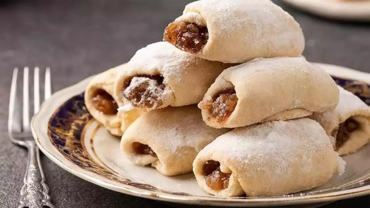 Bu kadar kolayını görmediniz! Pastane usulü elmalı kurabiyenin sırrı meğer ondan 1 yemek kaşığı eklemekmiş