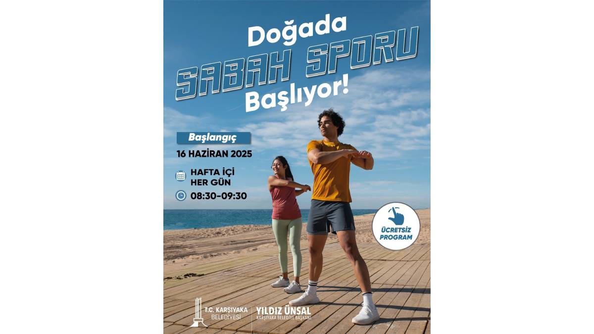 Haydi doğada sabah sporuna!