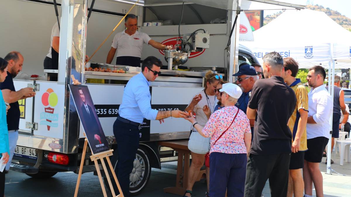 Bodrum’da Ferdi Zeyrek için lokma hayrı