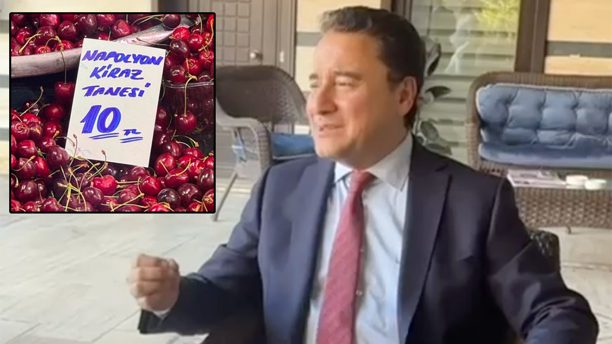 Babacan’dan kiraz üzerinden ekonomi eleştirisi: Bir öğrenci günde 10 kirazla geçinmek zorunda