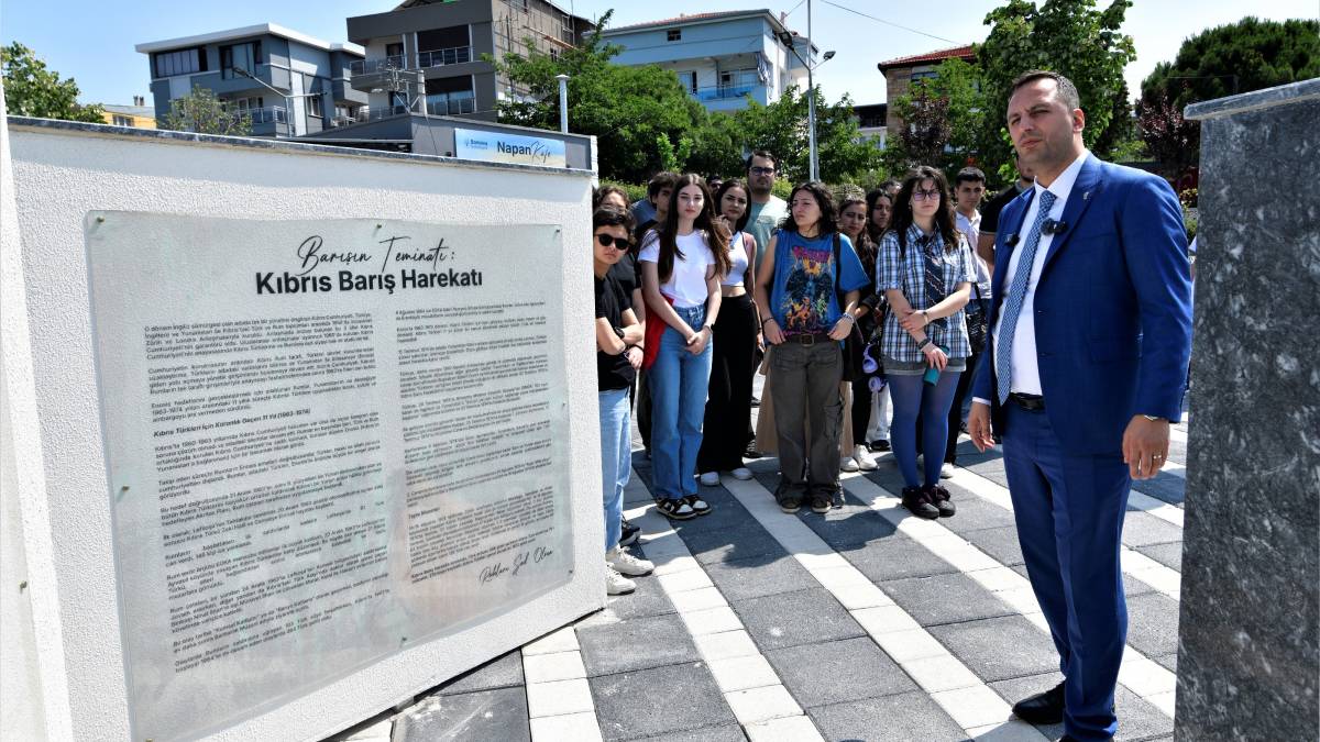 Ömer Eşki öğrencilere Kıbrıs’ı anlattı