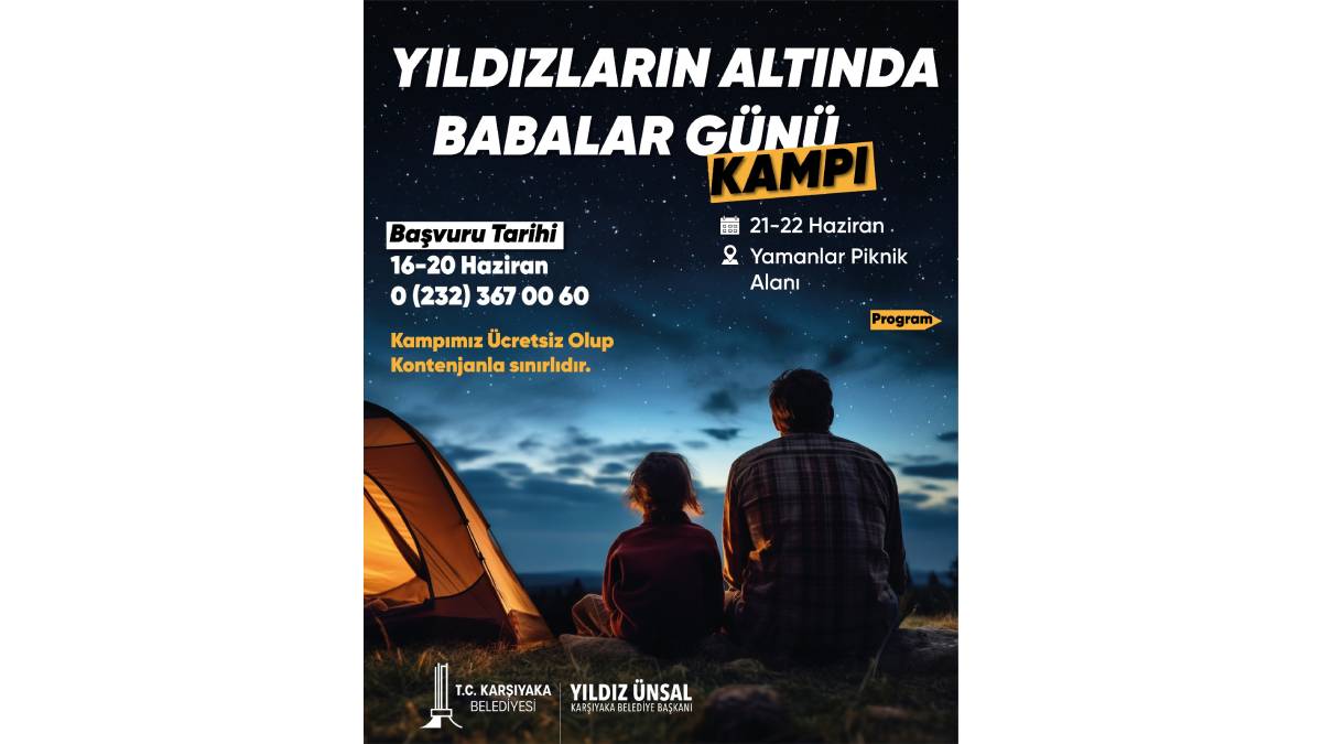 Babalar ve çocuklar doğa kampında buluşacak