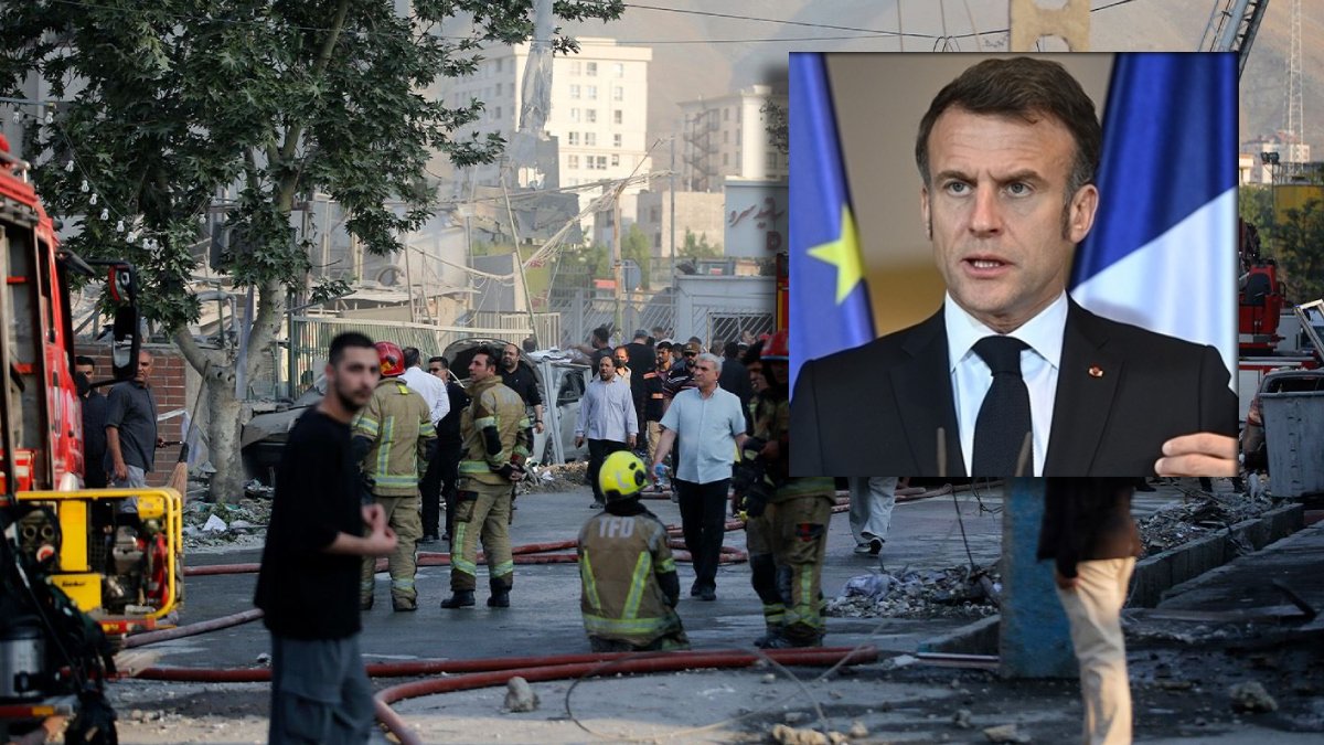 Macron, İran’da rejim değişikliğine karşı: Stratejik hata olur