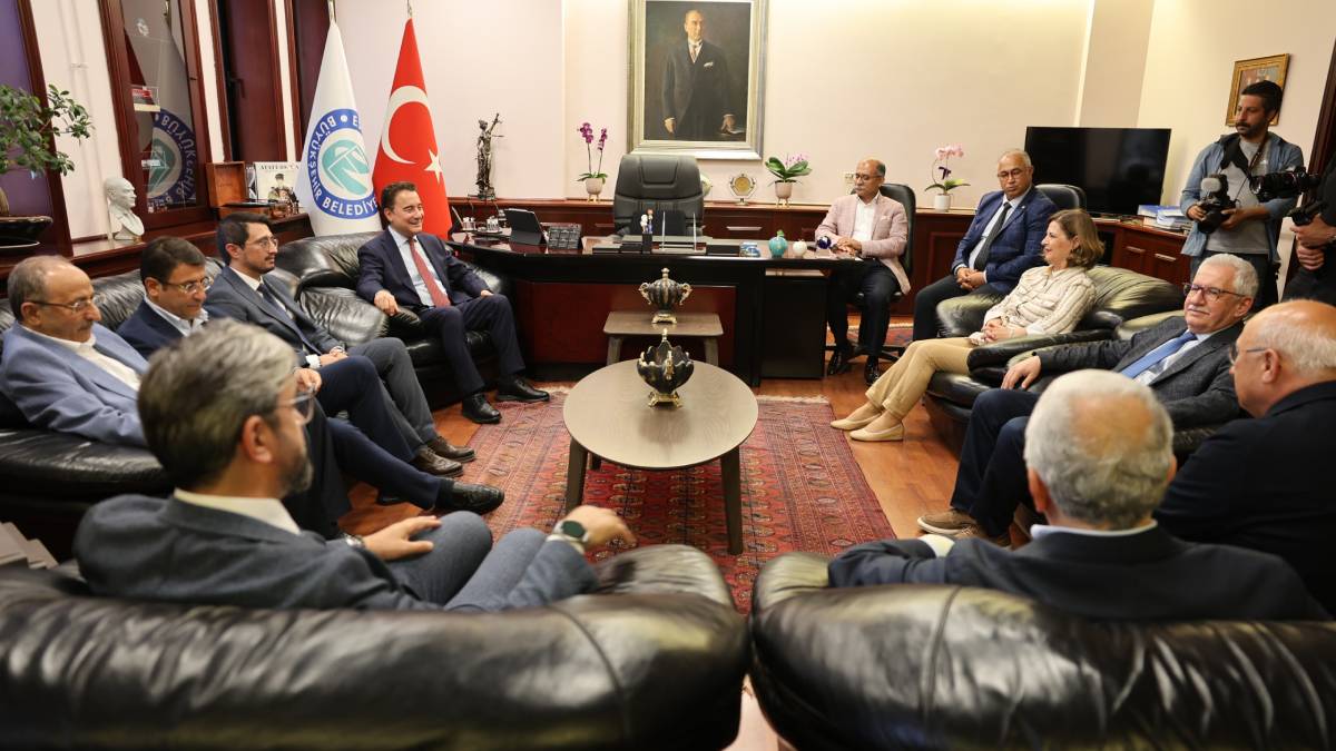 Babacan’dan Başkan Ünlüce’ye ziyaret