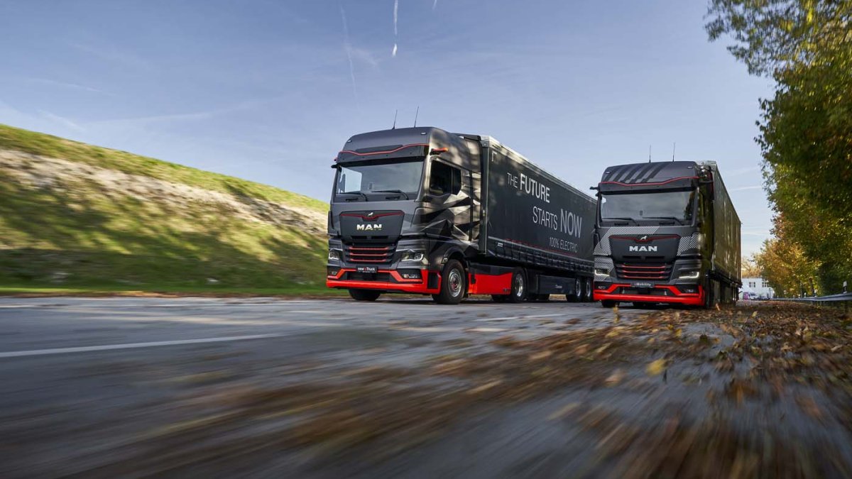 MAN'dan elektrikli kamyon atağıı! Seri üretime geçti: 740 kilometreye kadar menzil...