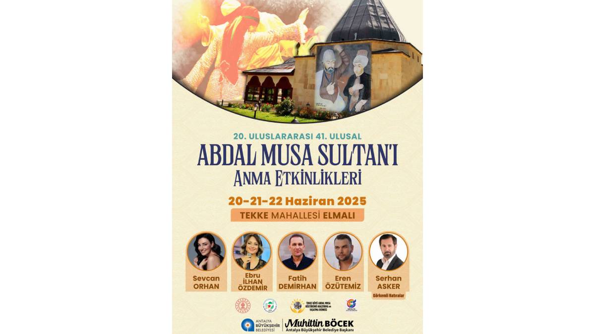 Abdal Musa Anma Etkinlikleri başlıyor