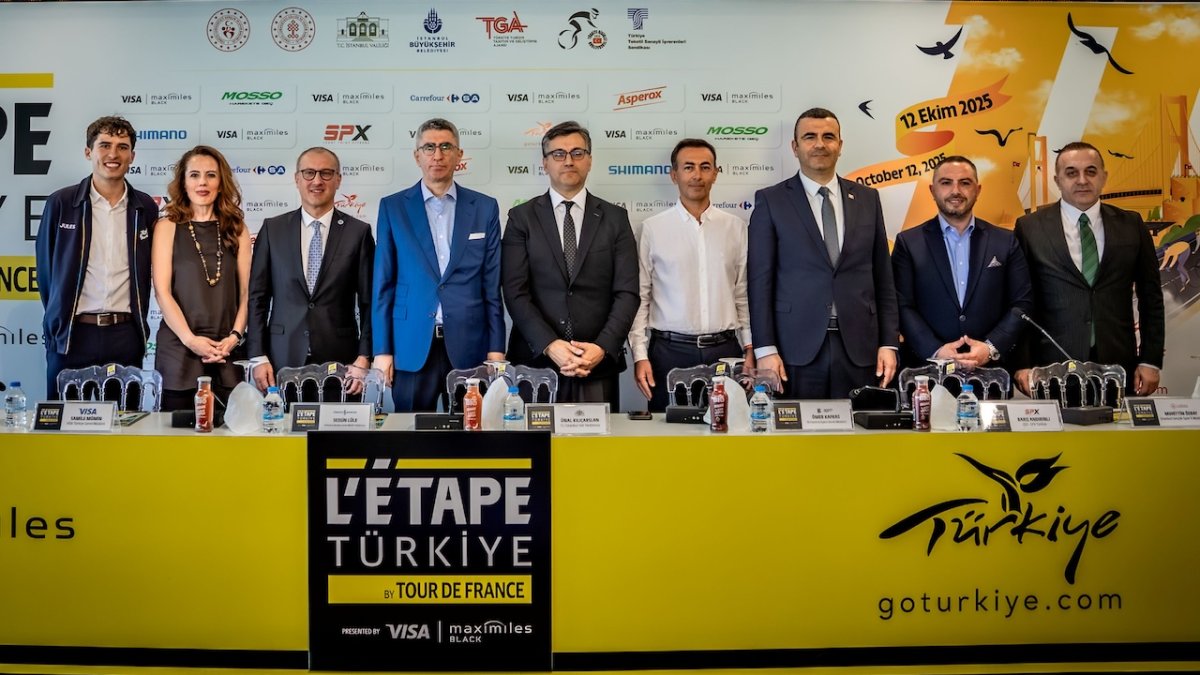 L’Étape Türkiye by Tour de France 2025 yarışının basın lansmanı gerçekleştirildi