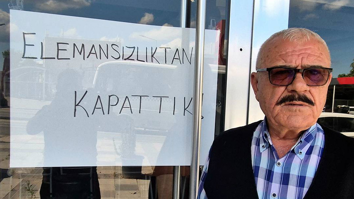 50 bin TL maaş ve 3 ayda bir zamma rağmen eleman bulamayınca battı! Kentin yarım asırlık sembolüydü