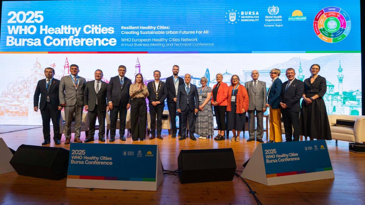 Avrupa Sağlıklı Şehirler Ağı Konferansı'nda Bursa taahhüdü