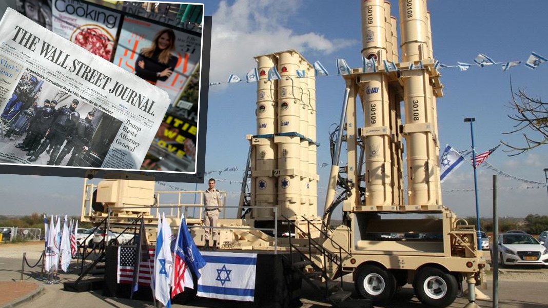Wall Street Journal: İsrail’in 'Arrow füze' stoku tükeniyor: ABD de alarmda