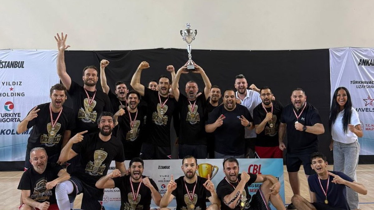 Yıldız Holding Basketbol Takımı art arda ikinci kez Türkiye şampiyonu oldu