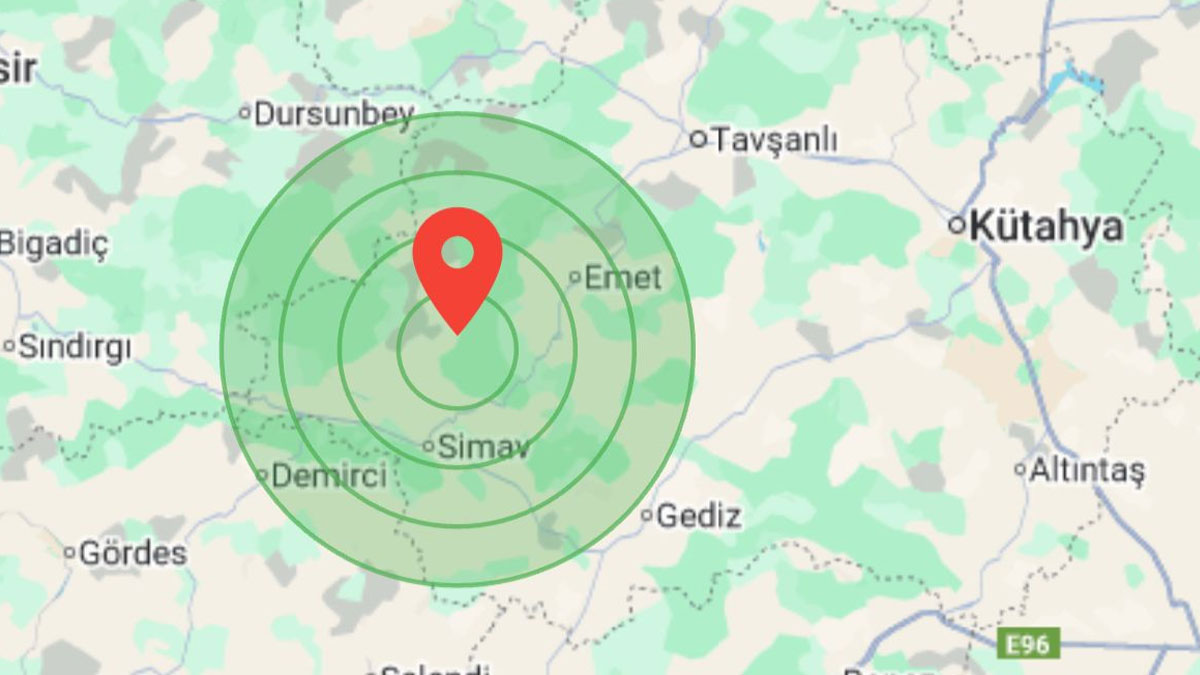 Kütahya'da deprem