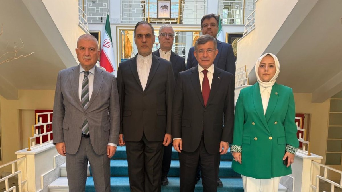 Gelecek Partisi'nden İran Büyükelçiliği’ne taziye ve dayanışma ziyareti