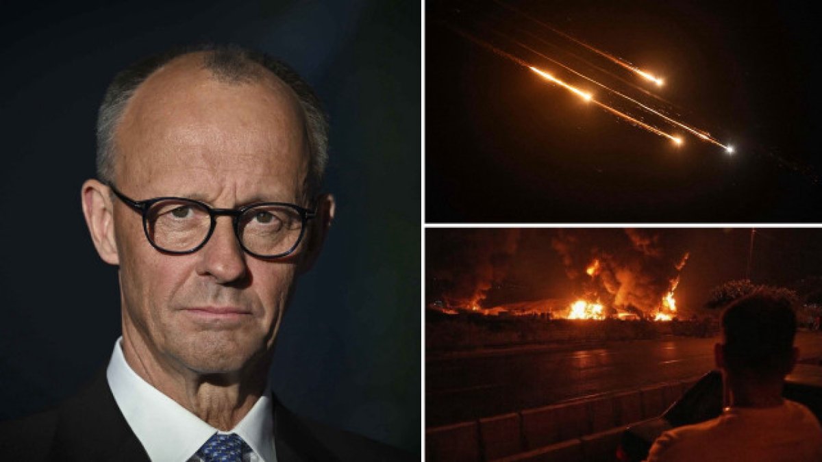 Merz’den İsrail’e destek: İran’a saldırıyı hepimiz adına yaptı