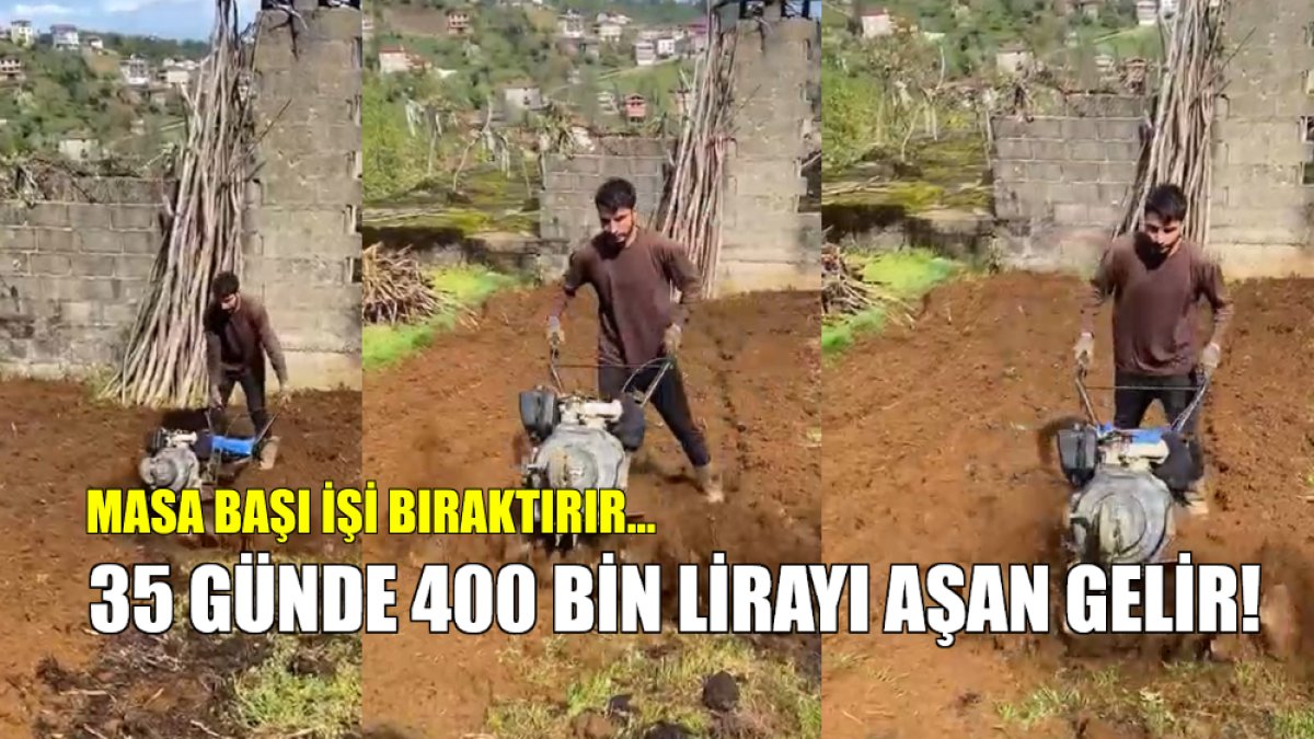 Masa başı işi bıraktırır! Karadeniz'de 35 gün çapa yaptı, 400 bin liradan fazla kazandı!