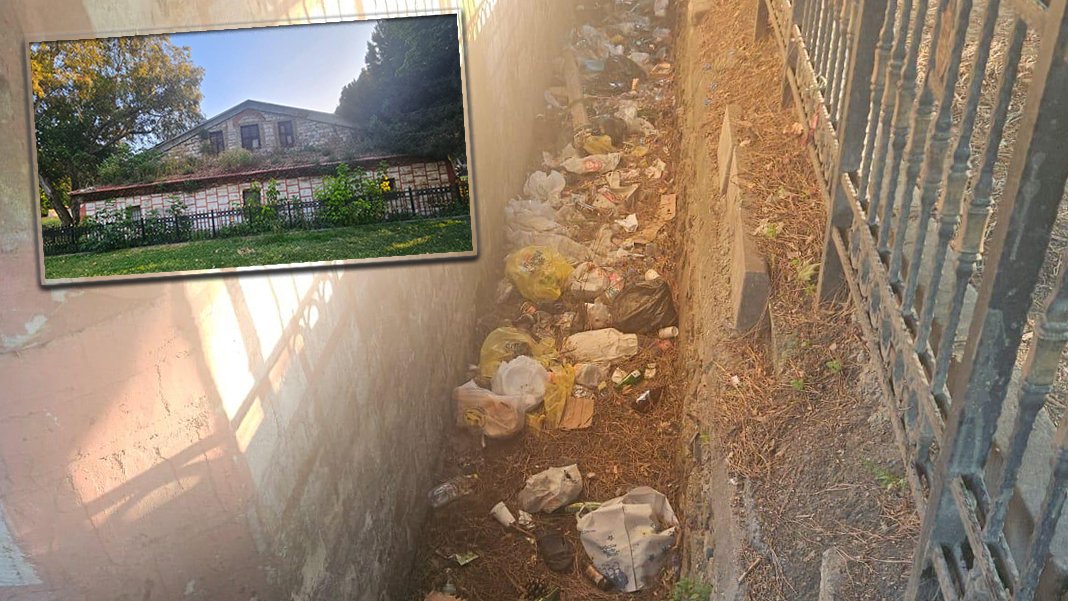 Sessiz çığlık: 500 yıllık kilise çöp içinde ayakta kalma mücadelesi veriyor