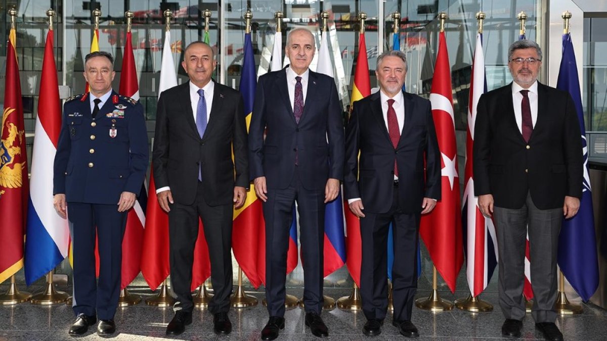 Kurtulmuş, NATO Daimi Temsilciliği’ni ziyaret etti