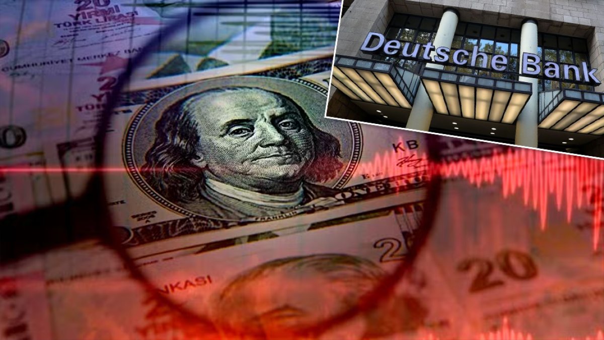 Deutsche Bank'tan yıl sonu tahmini: Dolar 45 seviyesine gelebilir