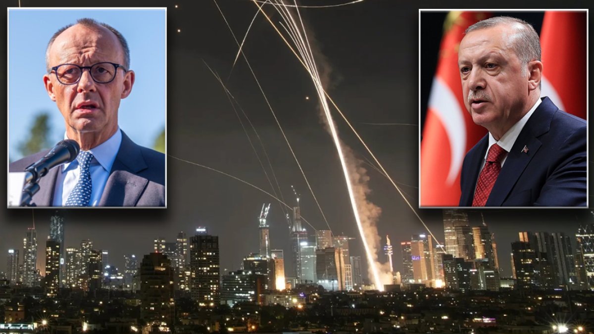 Erdoğan, Almanya Başbakanı Merz ile görüştü: 'İsrail-İran çatışması Avrupa'yı da etkileyebilir'