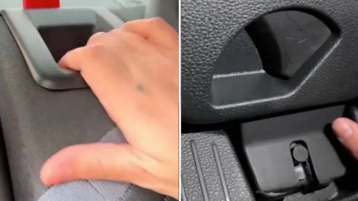 Otomobildeki bu gizli düğmeyi çoğu kişi bilmiyor! Arka koltukta yer arıyor: İşte o düğmenin amacı...