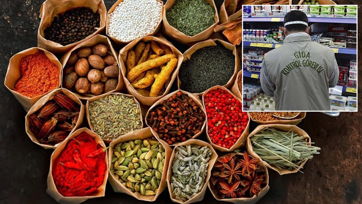 Sofraların vazgeçilmezi baharatlarda hile: Tarım Bakanlığı kara listeyi açıkladı