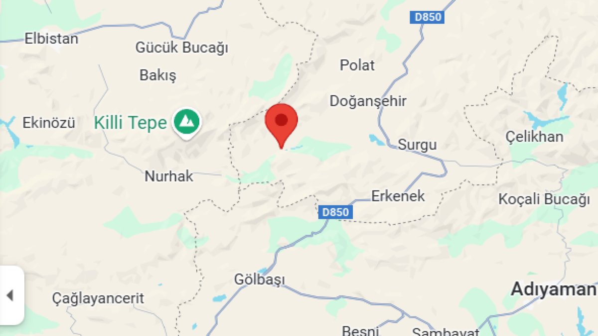 Malatya’da 3,5 büyüklüğünde deprem