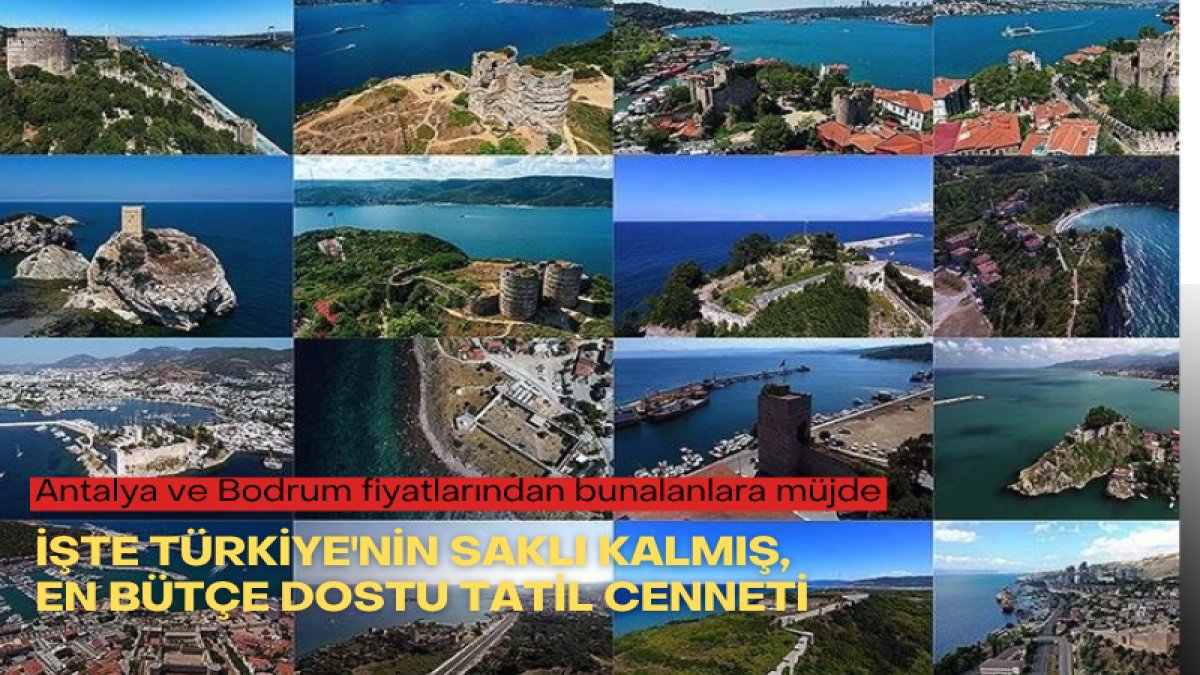 Antalya ve Bodrum fiyatlarından bunalanlara müjde: İşte Türkiye'nin saklı kalmış, en bütçe dostu tatil cenneti
