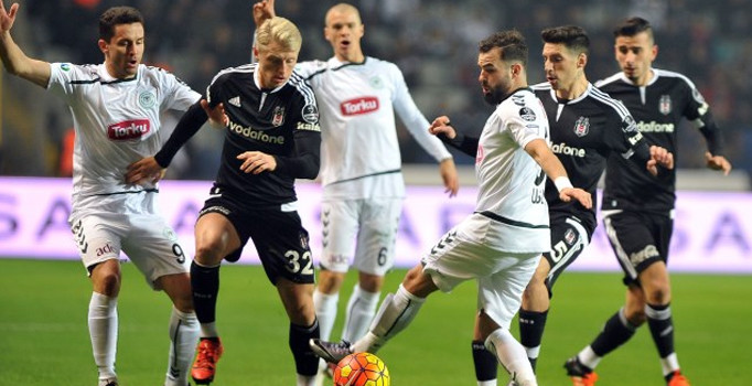 Beşiktaş'ın Konya'da yüzü gülmüyor