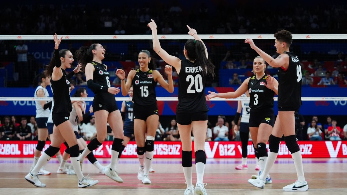 Filenin Sultanları rakip tanımıyor! A Milli Kadın Voleybol Takımı Güney Kore’ye set vermedi