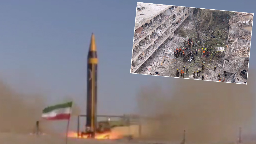 Hayber füzeleri ilk kez kullanıldı: İran’dan İsrail’e füze yağmuru