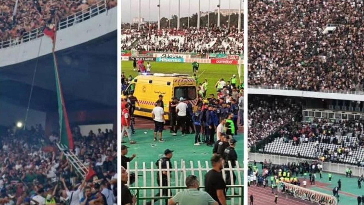 Cezayir'de şampiyonluk kutlamasında izdiham: Ölü ve yaralılar var