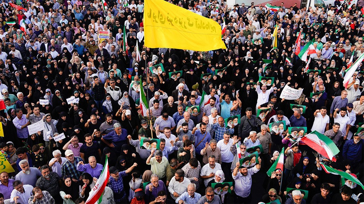 Tahran’da ABD ve İsrail karşıtı gösteri