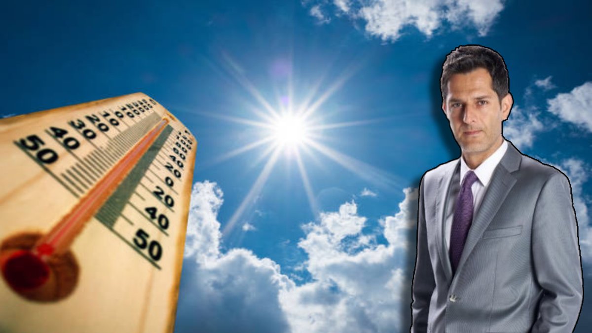 Canlı yayında korkutan uyarı! Hüseyin Öztel açıkladı: "Yazın en sıcak haftası geliyor, tüm zamanların rekoru kırılabilir!"