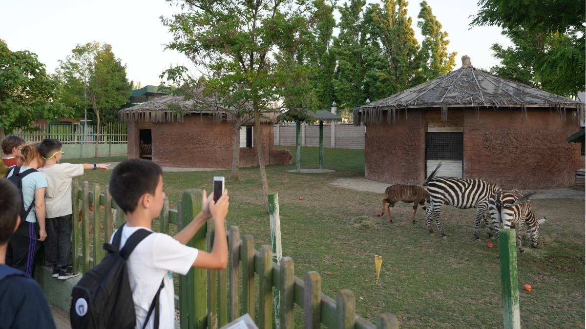 Eskişehir Hayvanat Bahçesi’nden karne hediyesi