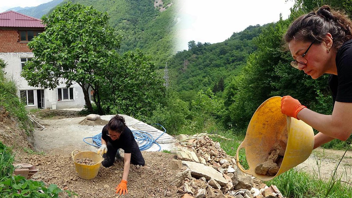 Deprem korkusu, oyuncuyu köyüne döndürdü! Kendi evi için inşaatçı oldu: Artık ölsem İstanbul'a dönmem!